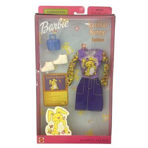 Vintage 2001 Mattel Barbie Animation Styles  Fashion Avenue Bashful Bunny #29150